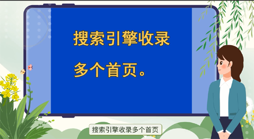 搜索引擎收錄多個(gè)首頁